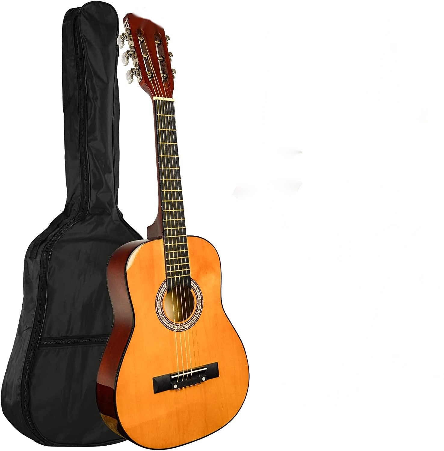38in Acoustic Guitar for Starter Beginner with Gig Bag, Strap, Tuner and Pick